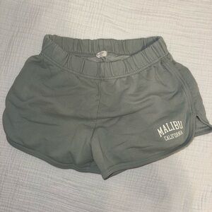 Brandy Melville Sage Elastic Waistband Lightweight
